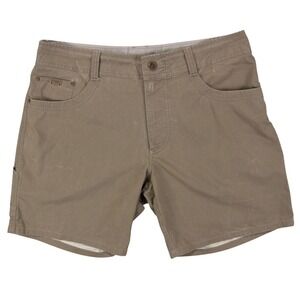 KUHL Mens‎ 36 Revolvr Vintage Patina Dye Outdoor Cargo Shorts 7.5" Inseam